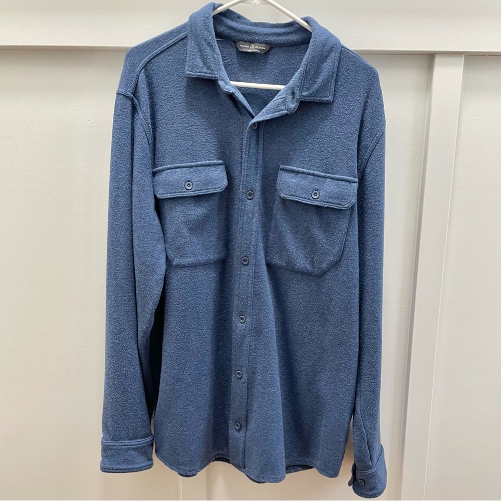 Alpine Design Button Down Shirt Shacket Size L - image 1